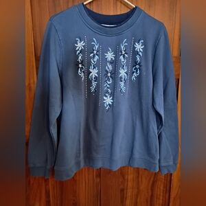 Breckenridge Vintage Blue Sweatshirt